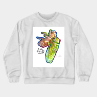 Acrylic Cicada Crewneck Sweatshirt